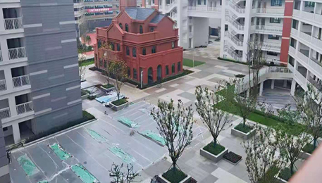 德源小學(xué)和幼兒園工程木門(mén)案例